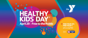 Healthy Kids Day. April 29, 2023. Free to the public. Find your joy. Find your Y. ymca.org/hdk.